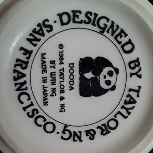 Panda Mugs set "Dreda" and "Dooda"